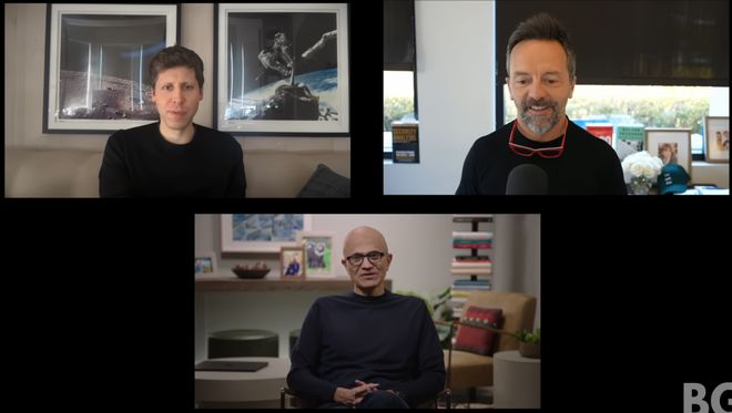 组后首次对谈：「我们是天作之合！」澳门新葡京网站奥特曼和纳德拉艰难重